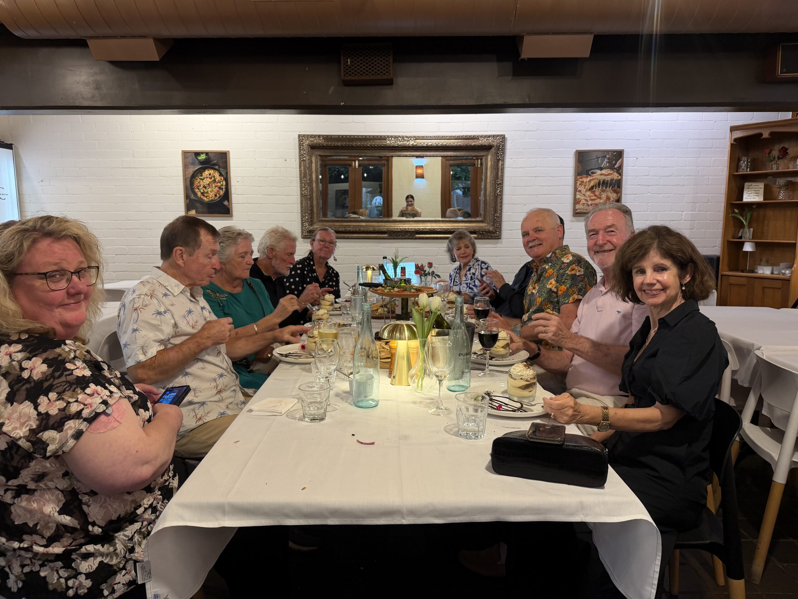 Marcos Bistro table setting Camden