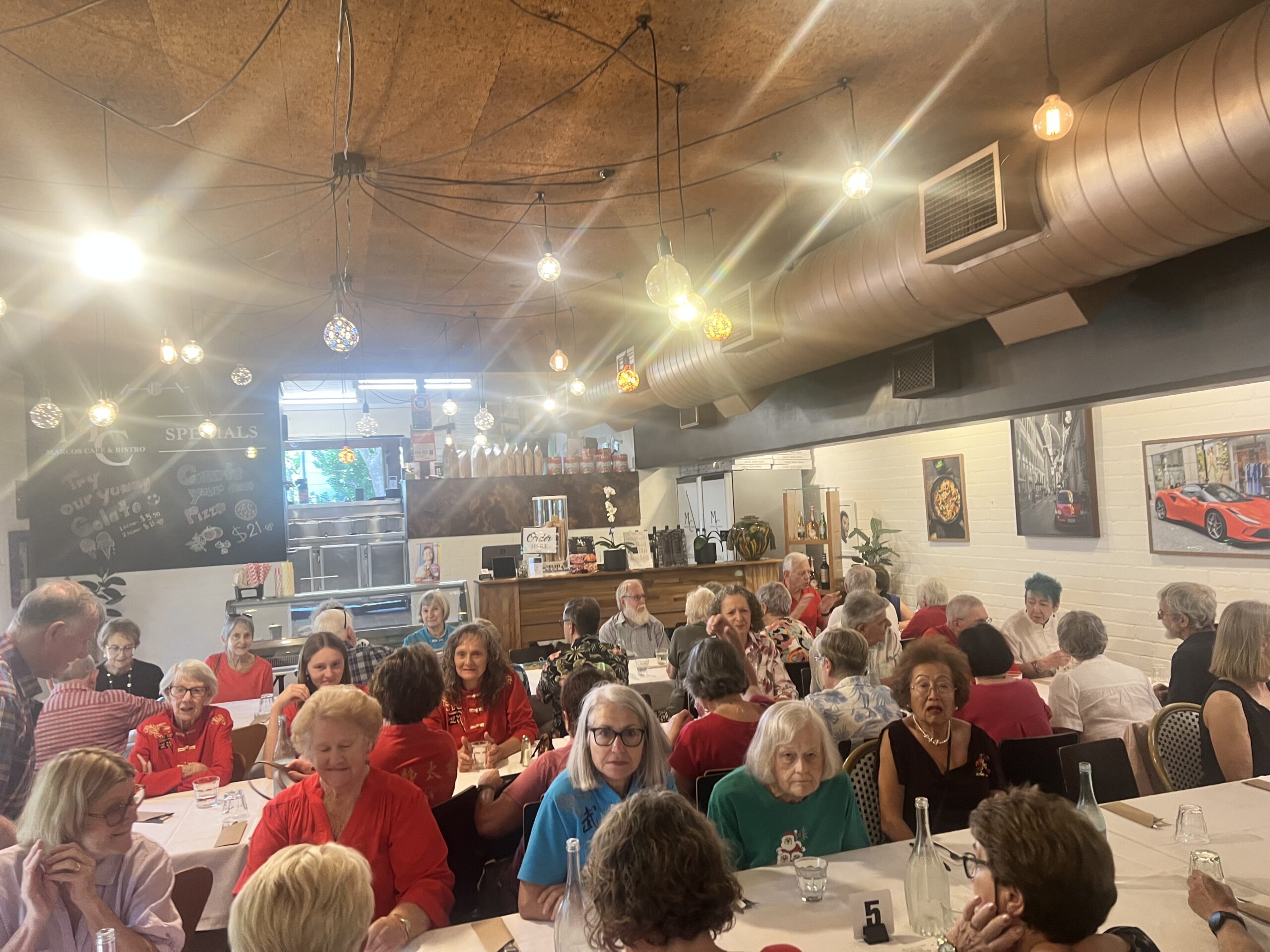 Marcos Cafe decor and ambiance Camden